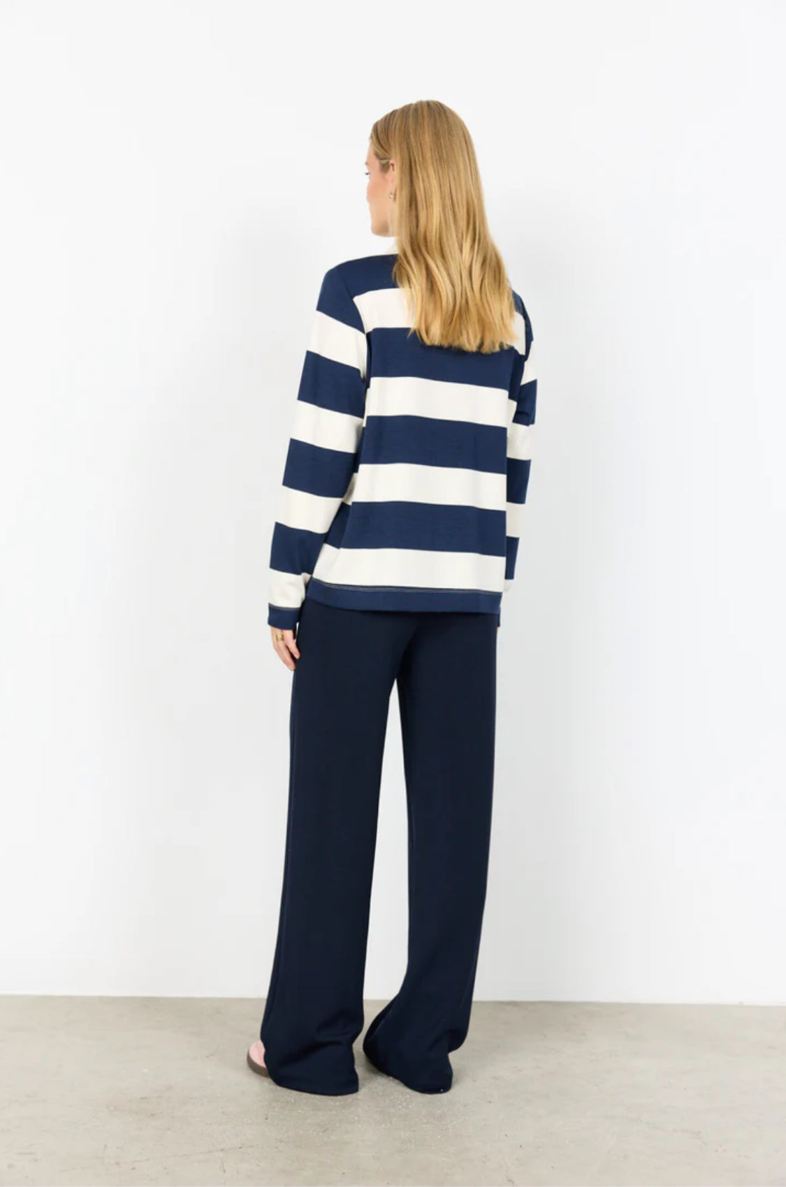Soya Concept Barni Striped Collared Top