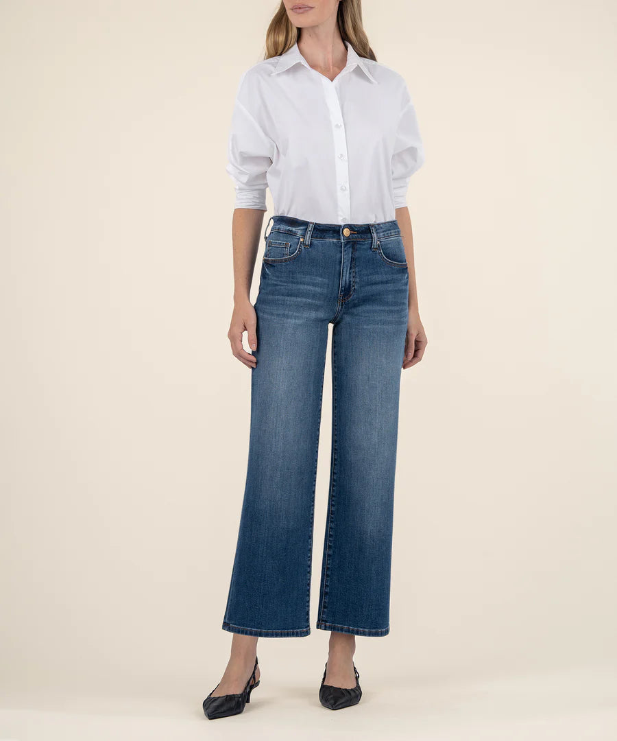 Kut Charlotte Wide Leg Jeans