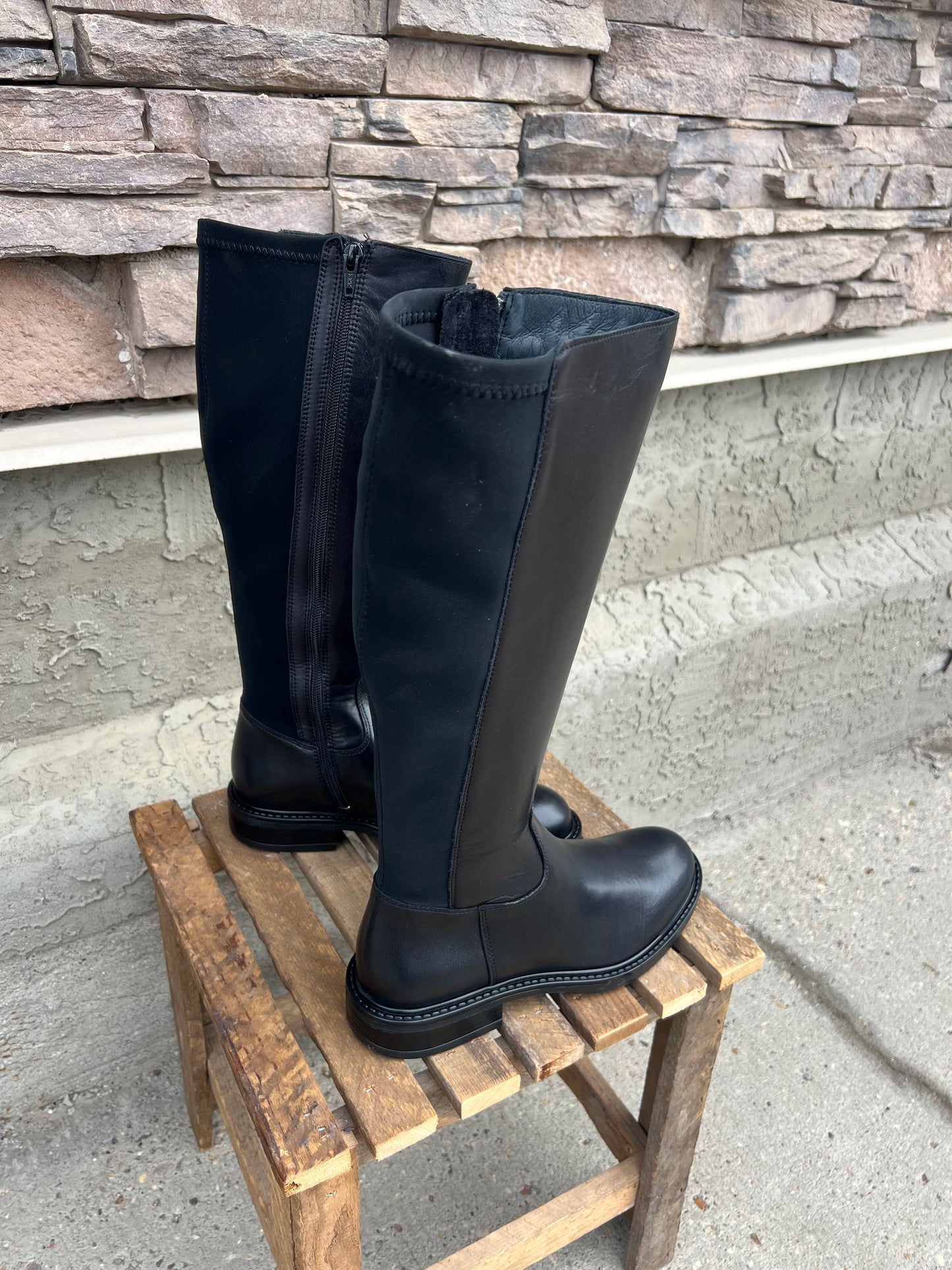 Miz Mooz Malea Boot Black