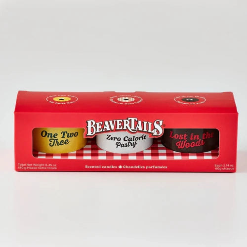 Seracon Beavertails 3-Pack Candle Set