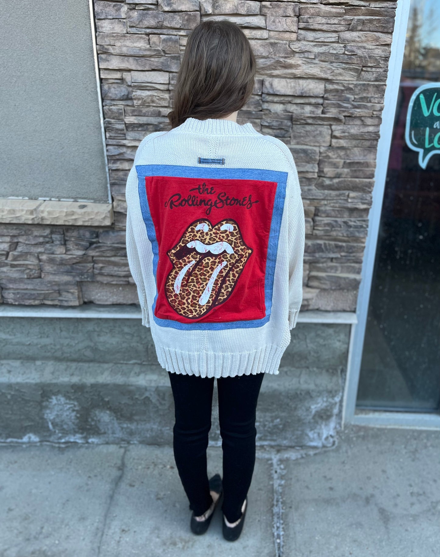 Shannon Passero The Rolling Stones Pullover Sweater