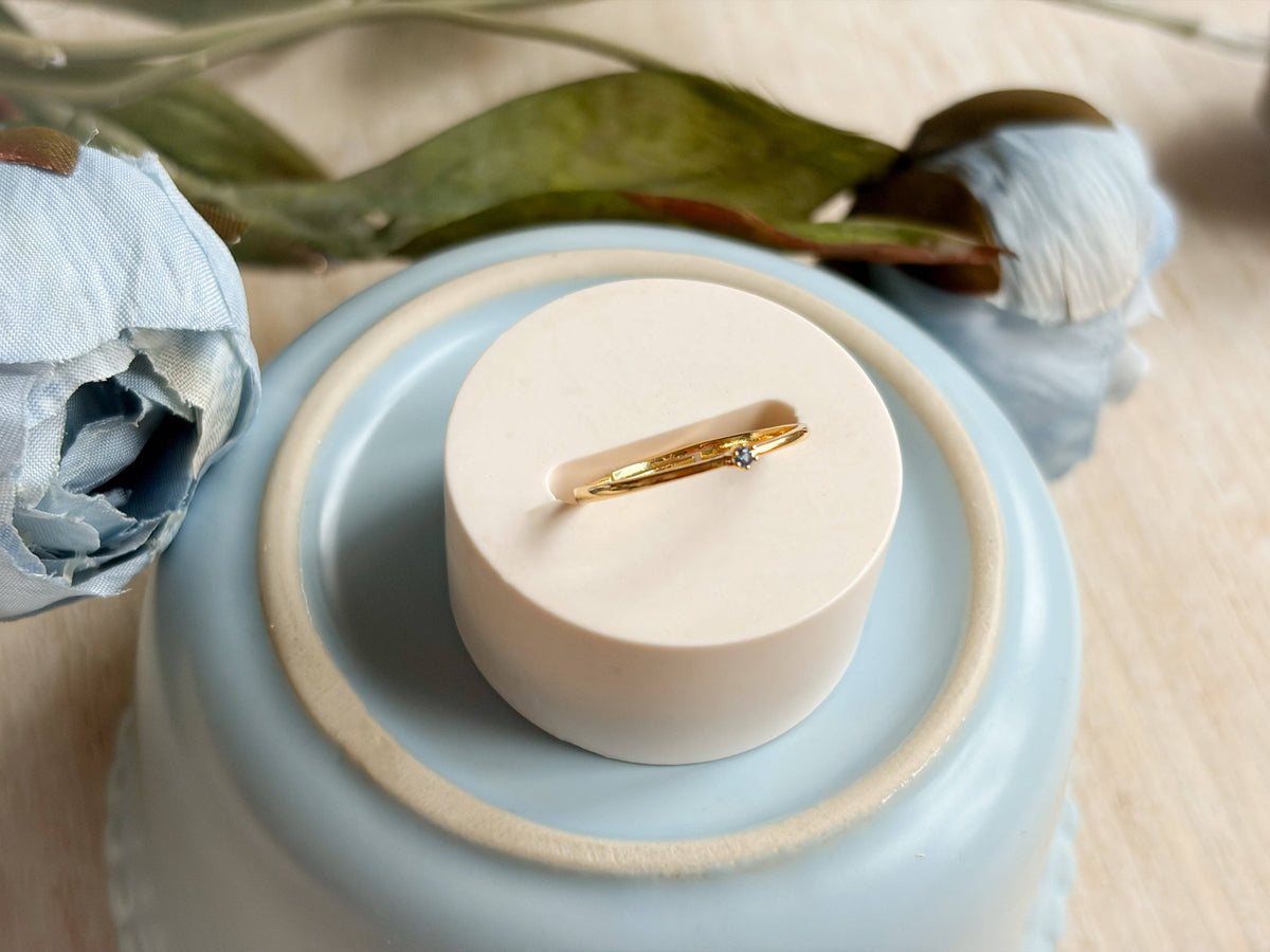Agaveh Girl Micro Sapphire Ring