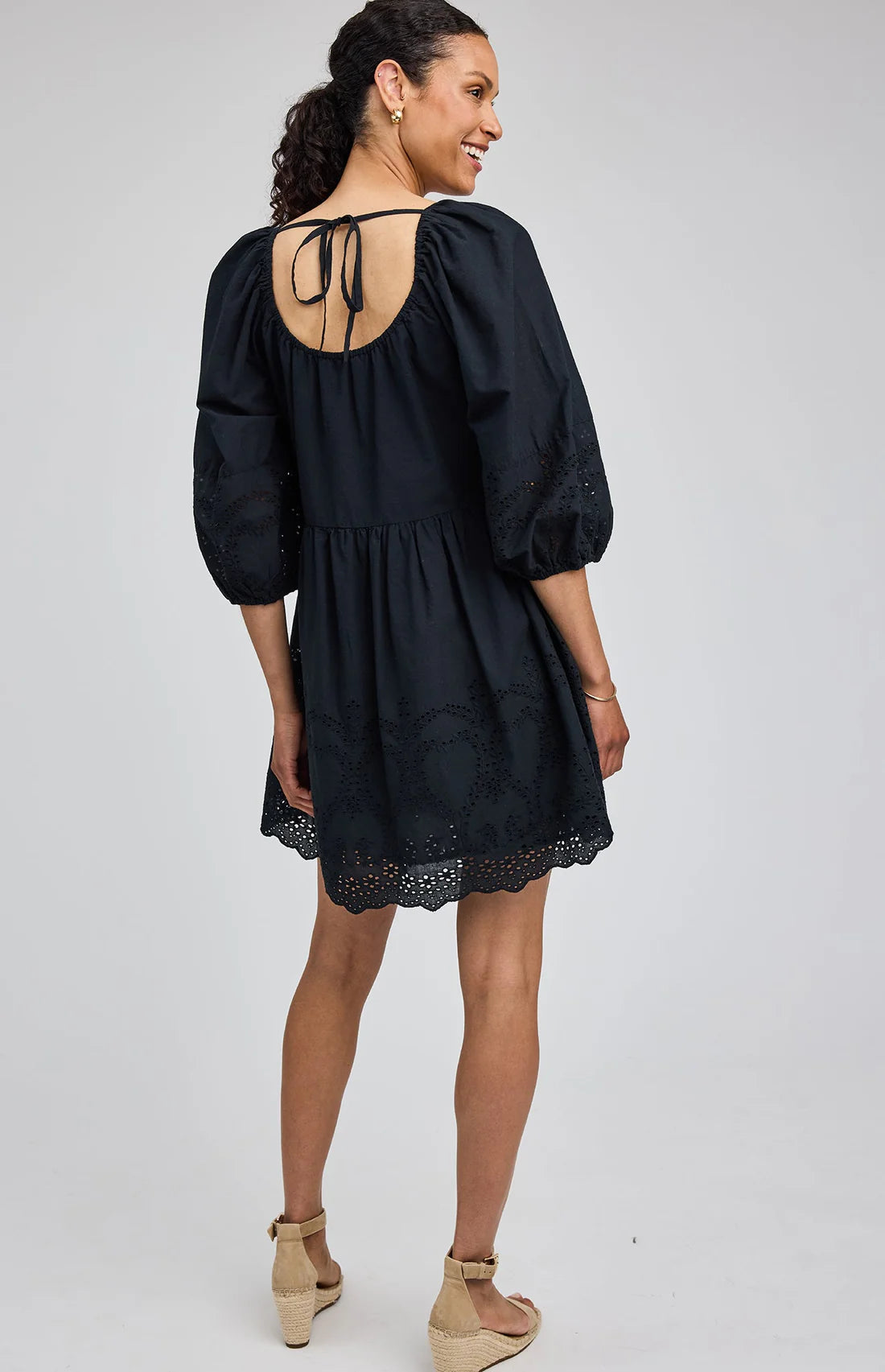 Gentle Fawn Coralina Mini Dress Black