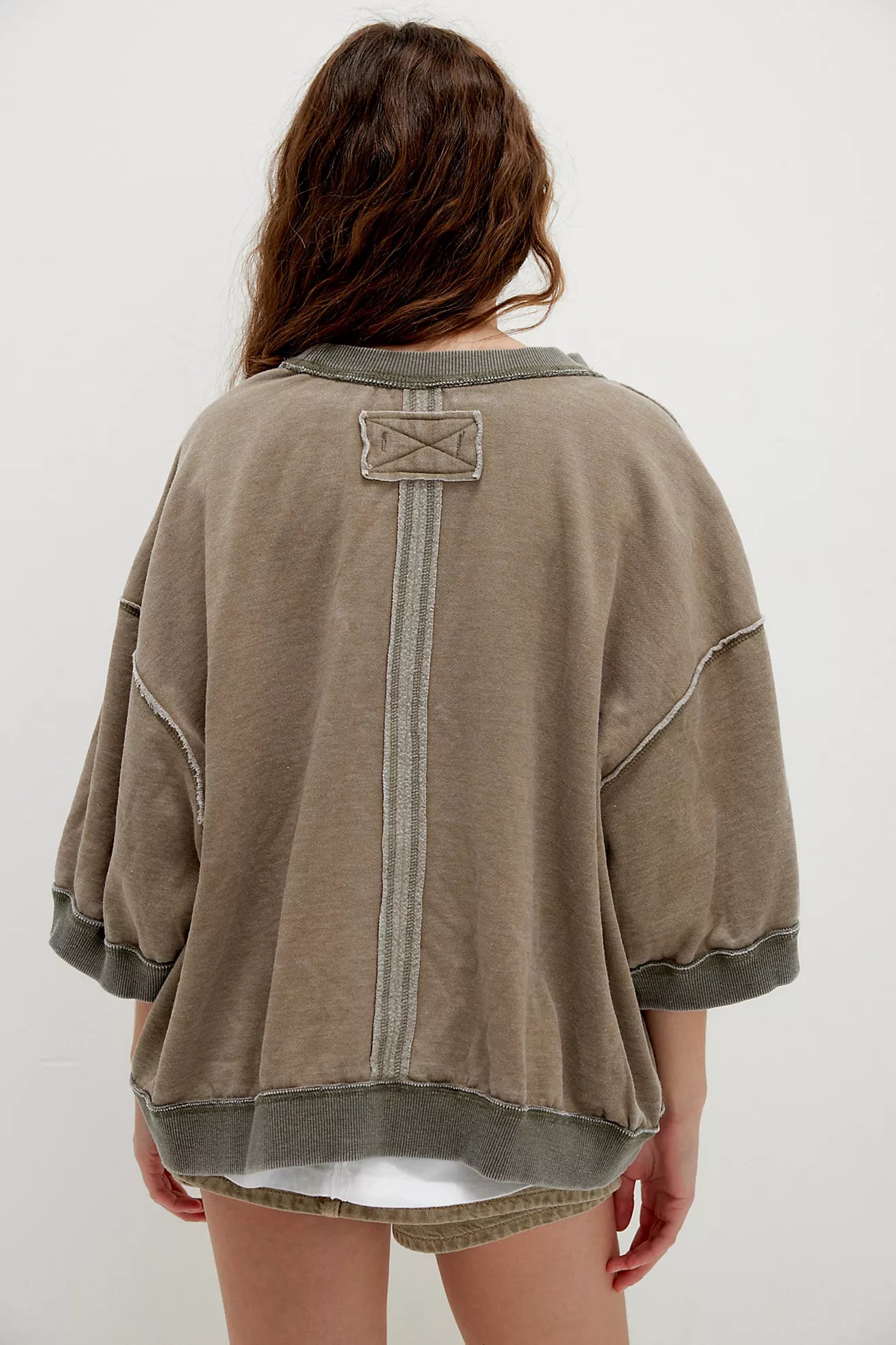 Free People Everything Pullover Caiman