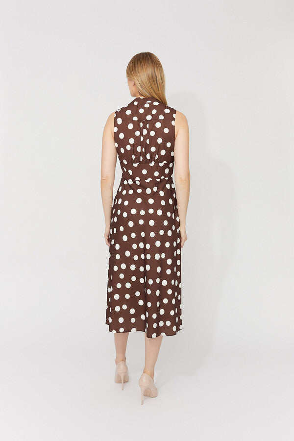 Frank Lyman Polka Dot A-line Dress Style 261380