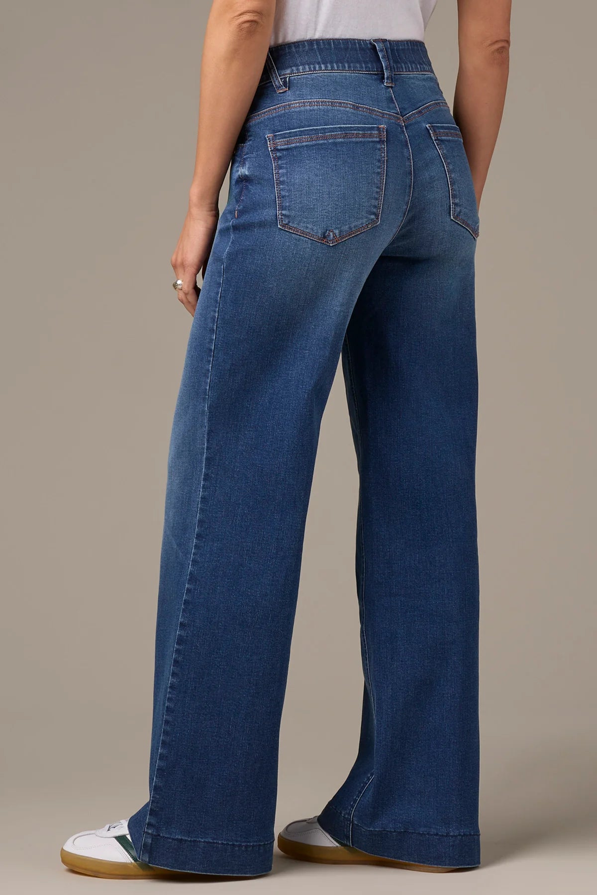Wit & Wisdom Sam High Rise Wide Leg Jeans
