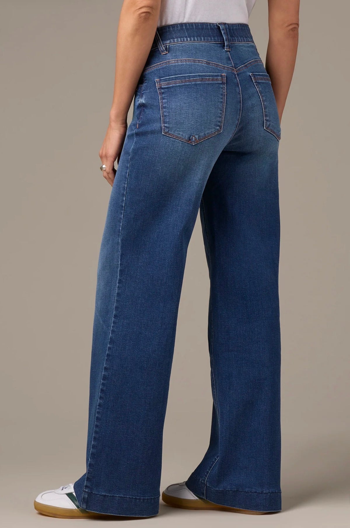 Wit & Wisdom Sam High Rise Wide Leg Jeans