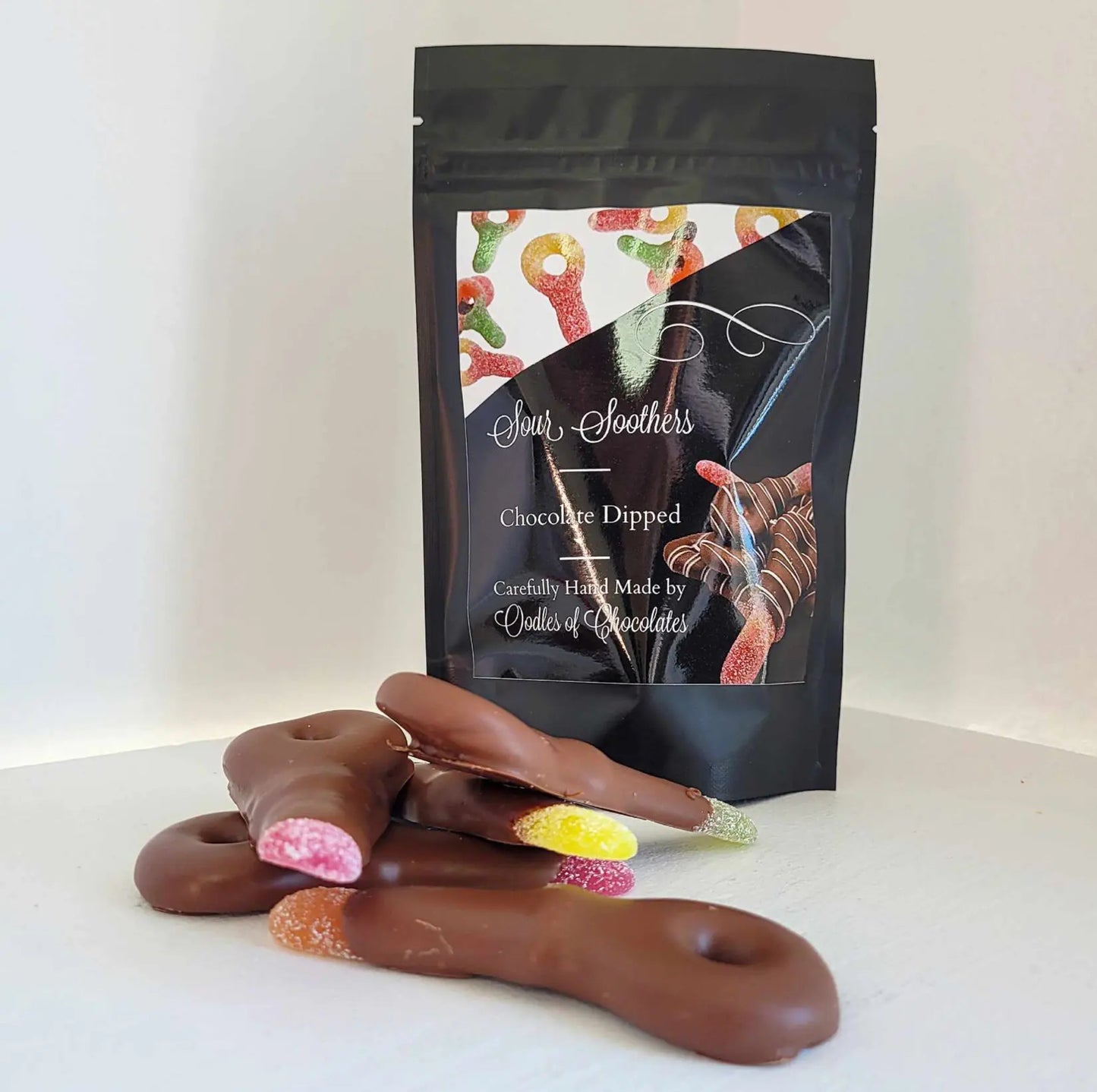 Oodles of Chocolates Chocolate Dipped Sour Soothers