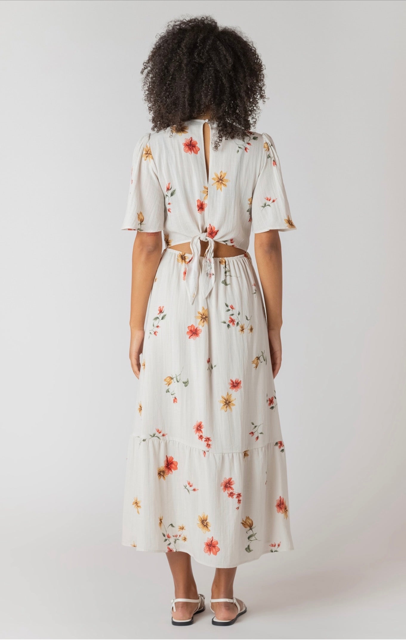 Room 34 Short Sleeve Maxi Dress