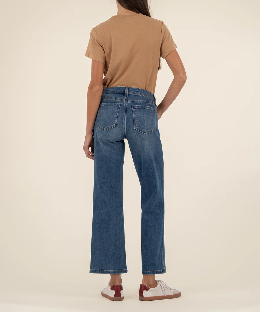 Kut Charlotte Wide Leg Jeans Historical
