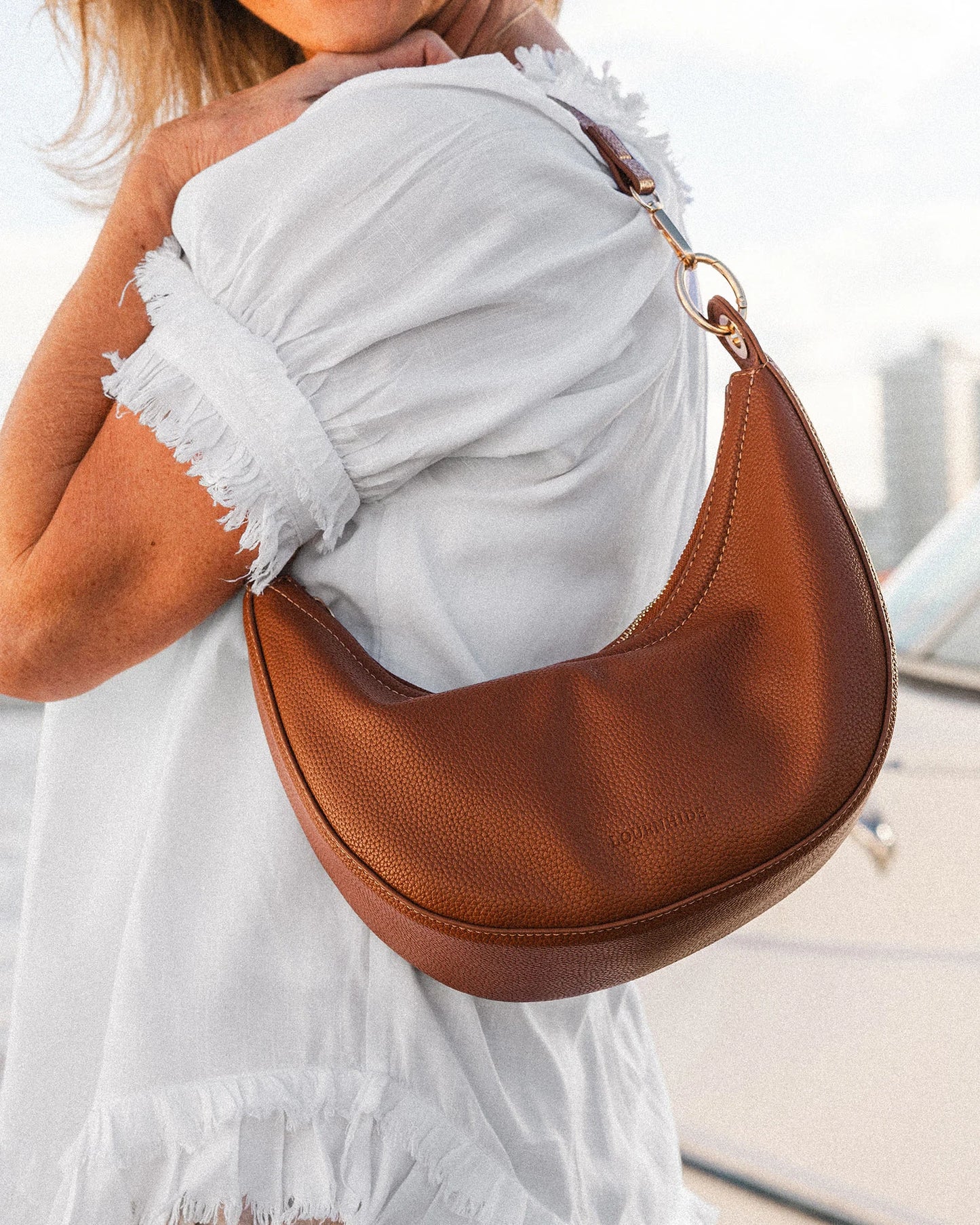 Louenhide Corfu Shoulder Bag Tan