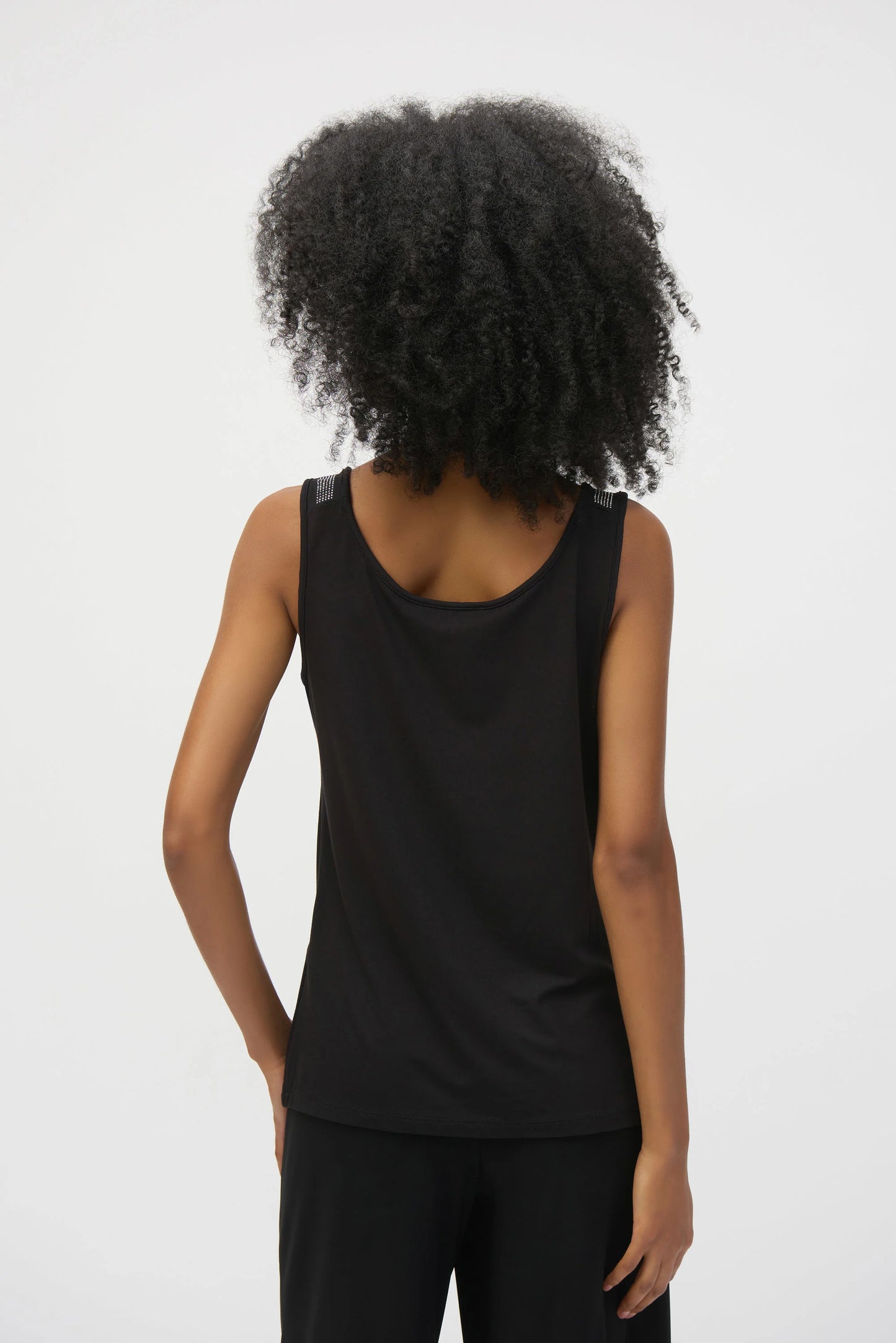 Joseph Ribkoff Jersey Straight Fit Sleeveless Top 252132