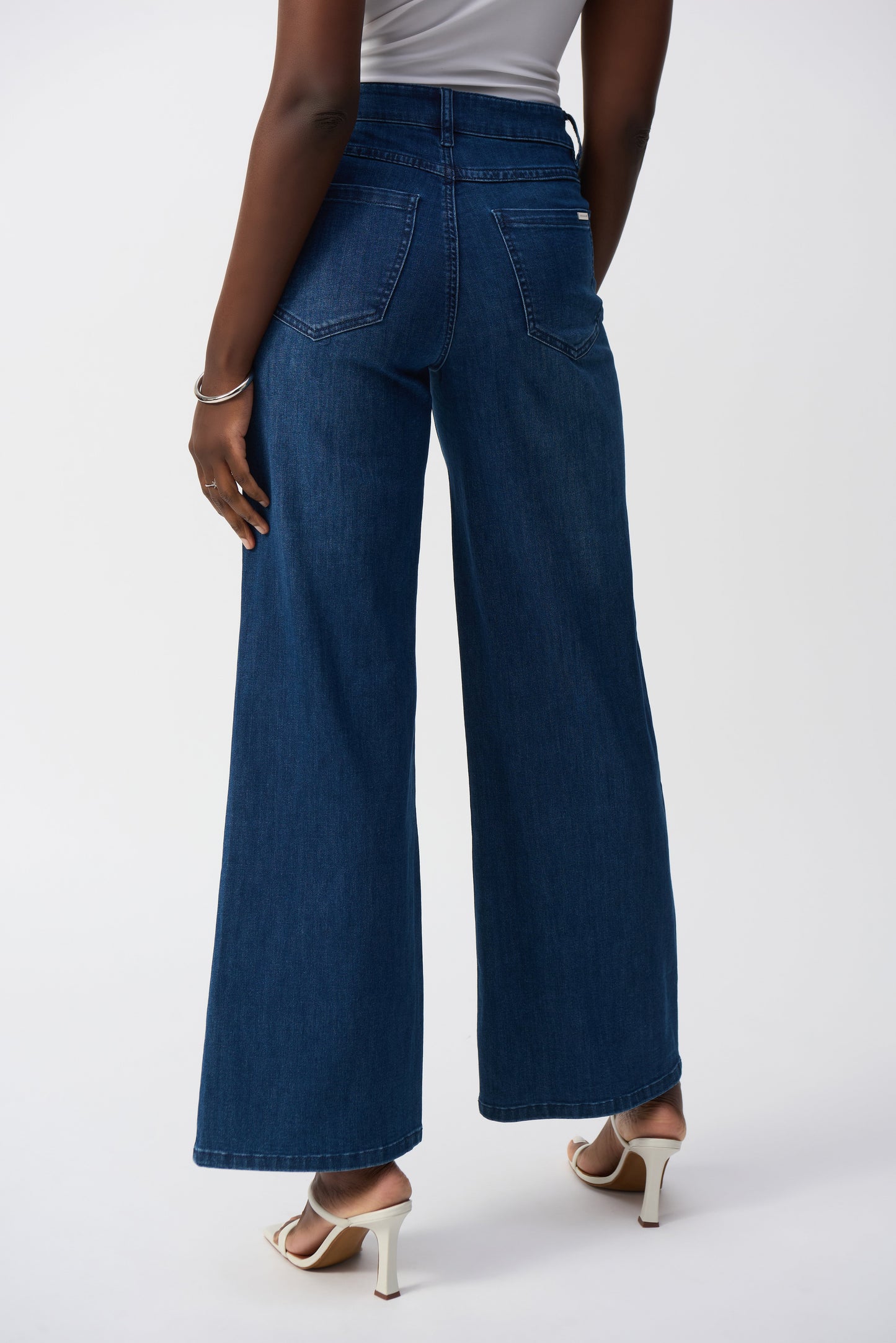 Joseph Ribkoff Goldie Classic Wide-Leg Stretch Jeans 251968