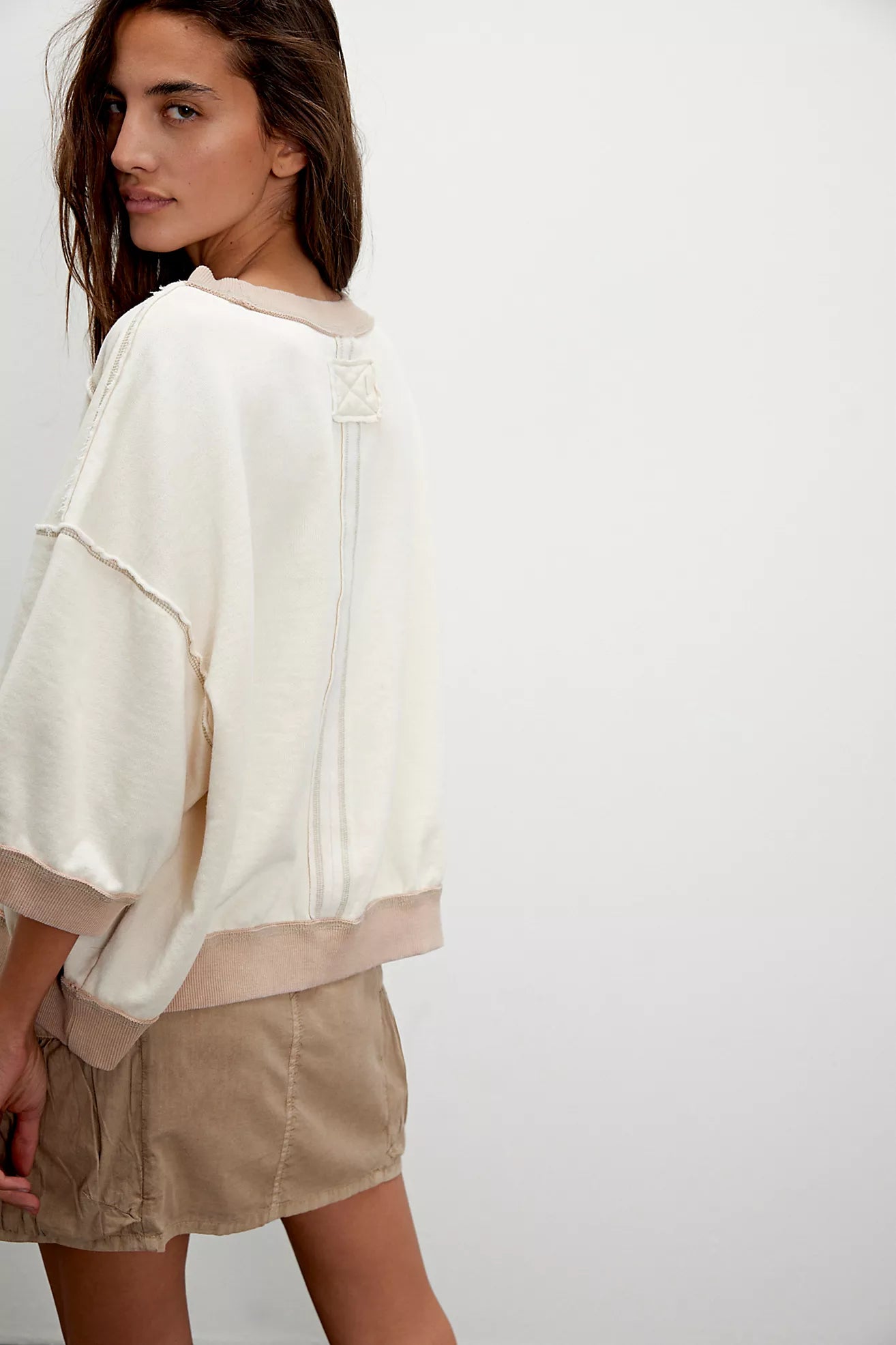 Free People Everything Pullover Cream