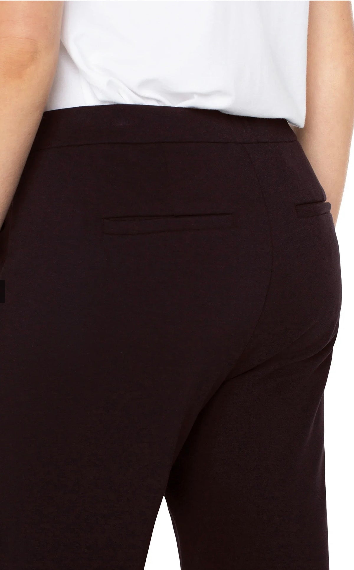 Wide Leg Pull-on Trouser