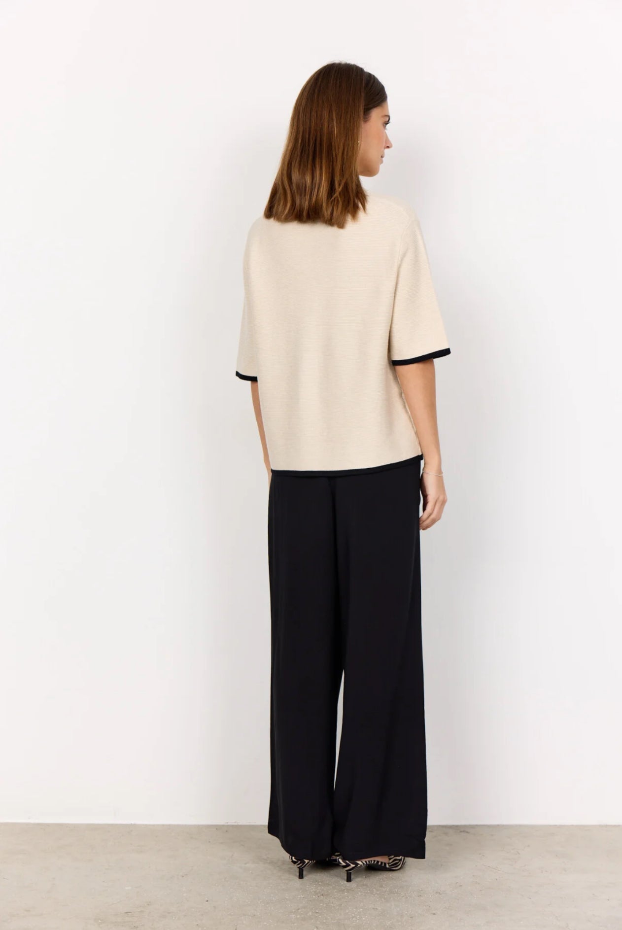 Soya Concept Dollie Pullover Top Cream