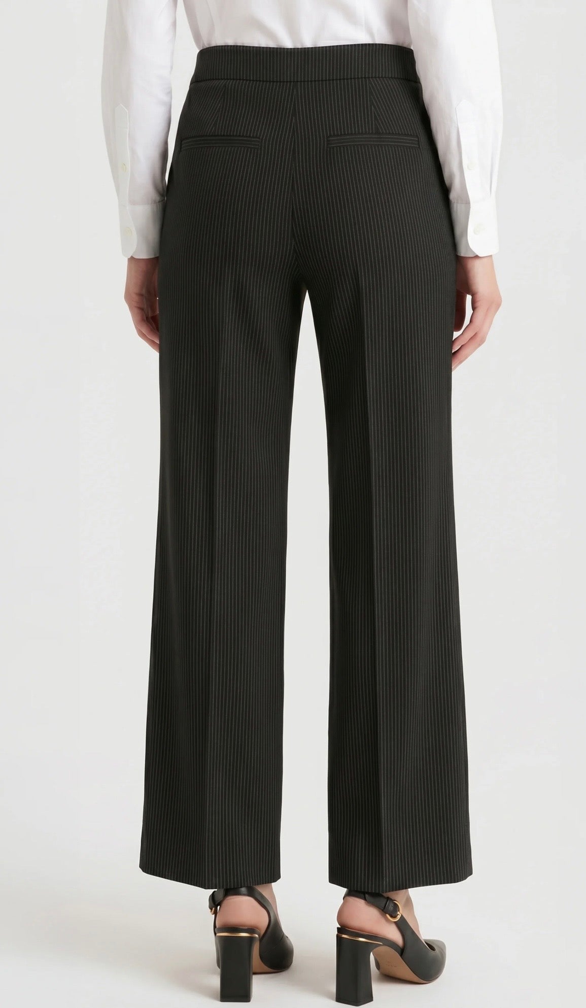 Kayla Wide Leg Pull-on Trouser