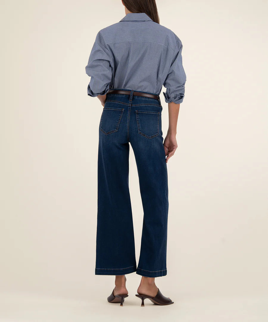 Kut Meg Wide Leg Jeans Contentment