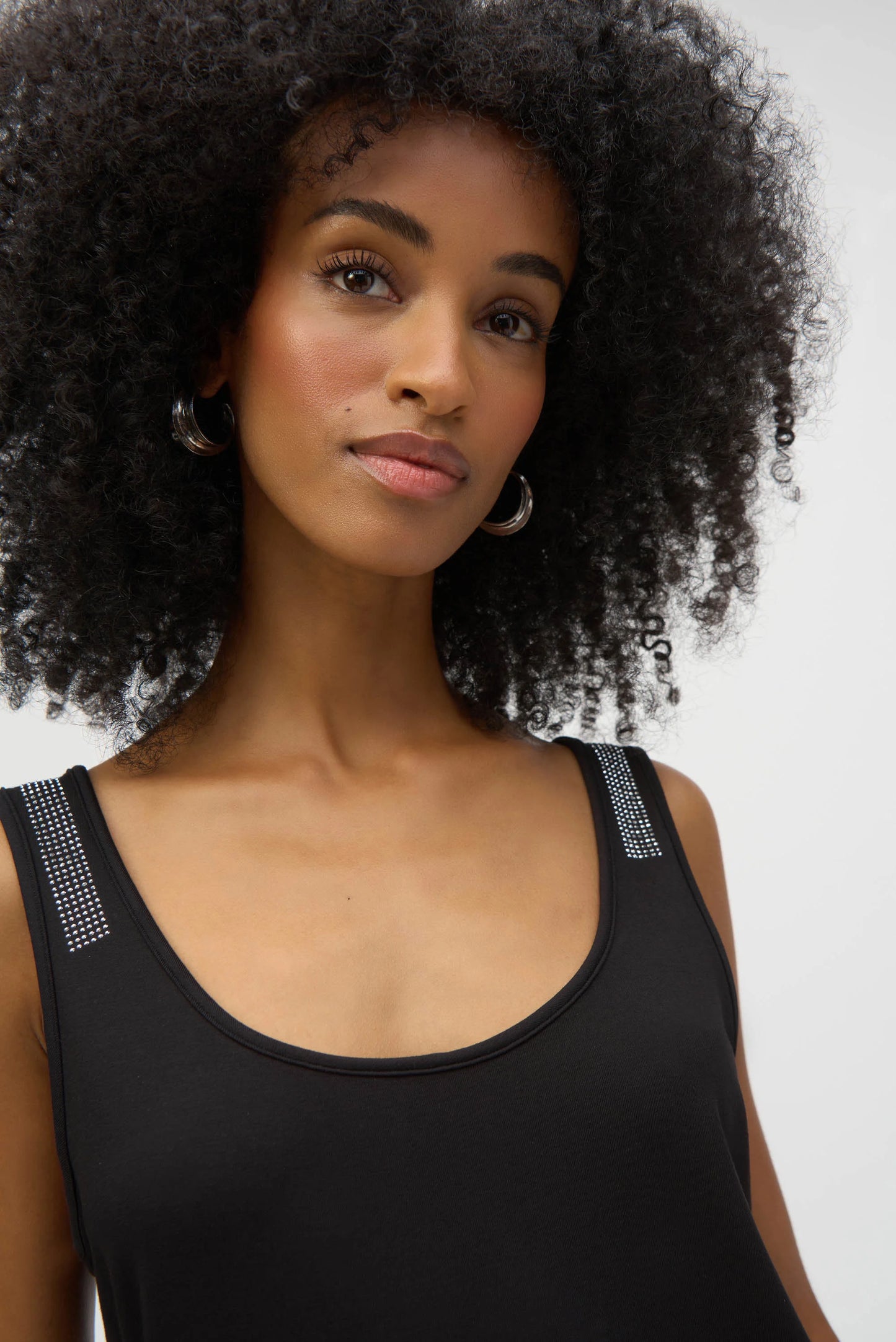 Joseph Ribkoff Jersey Straight Fit Sleeveless Top 252132