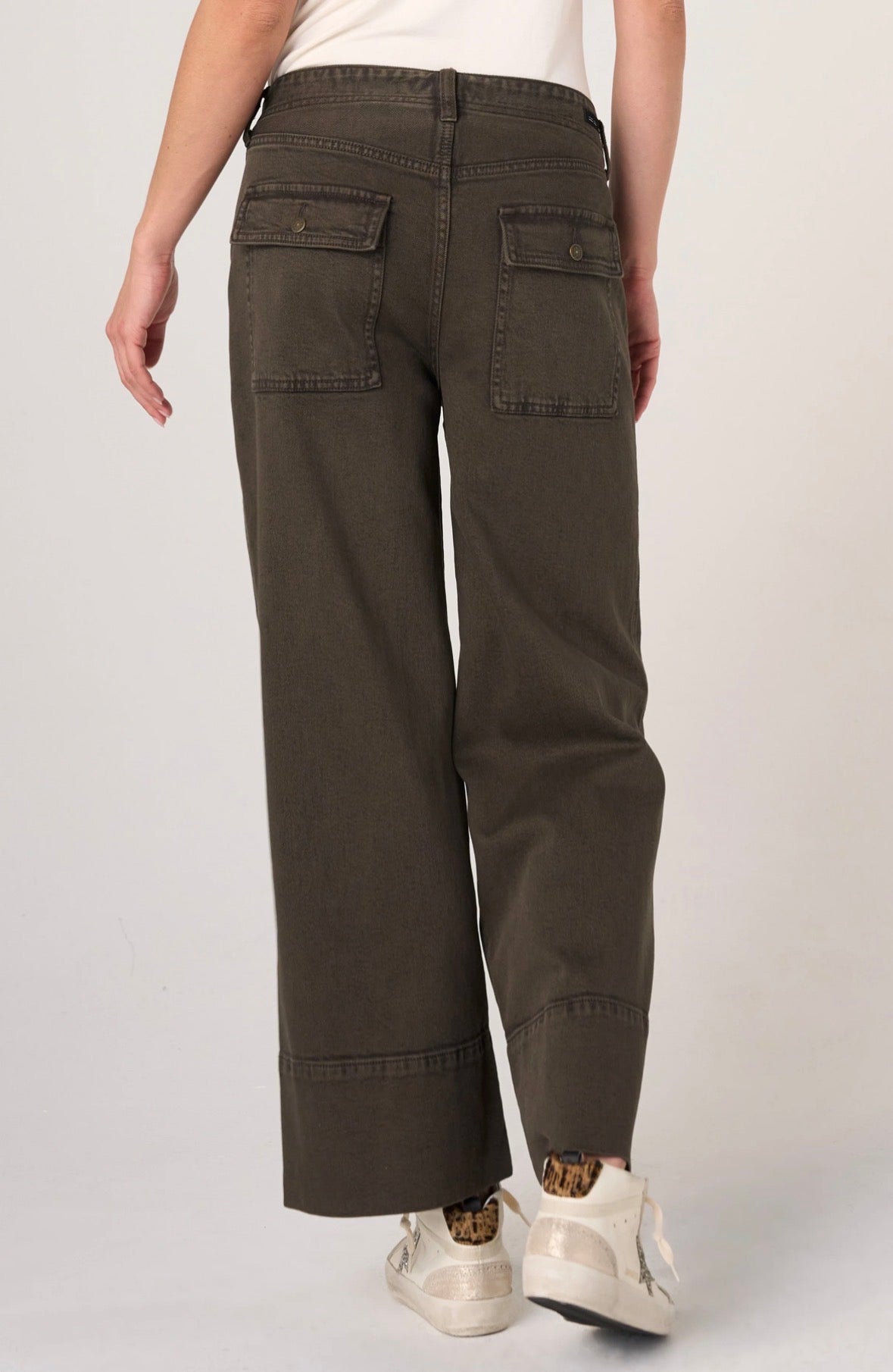Liverpool Utility Telaxed Straight Jeans Mosswood