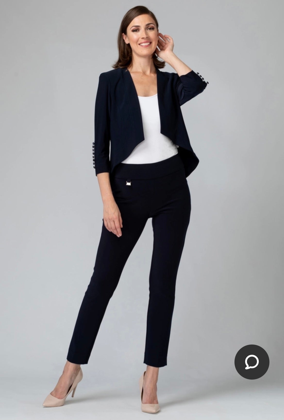 Joseph Ribkoff Navy Dress pants