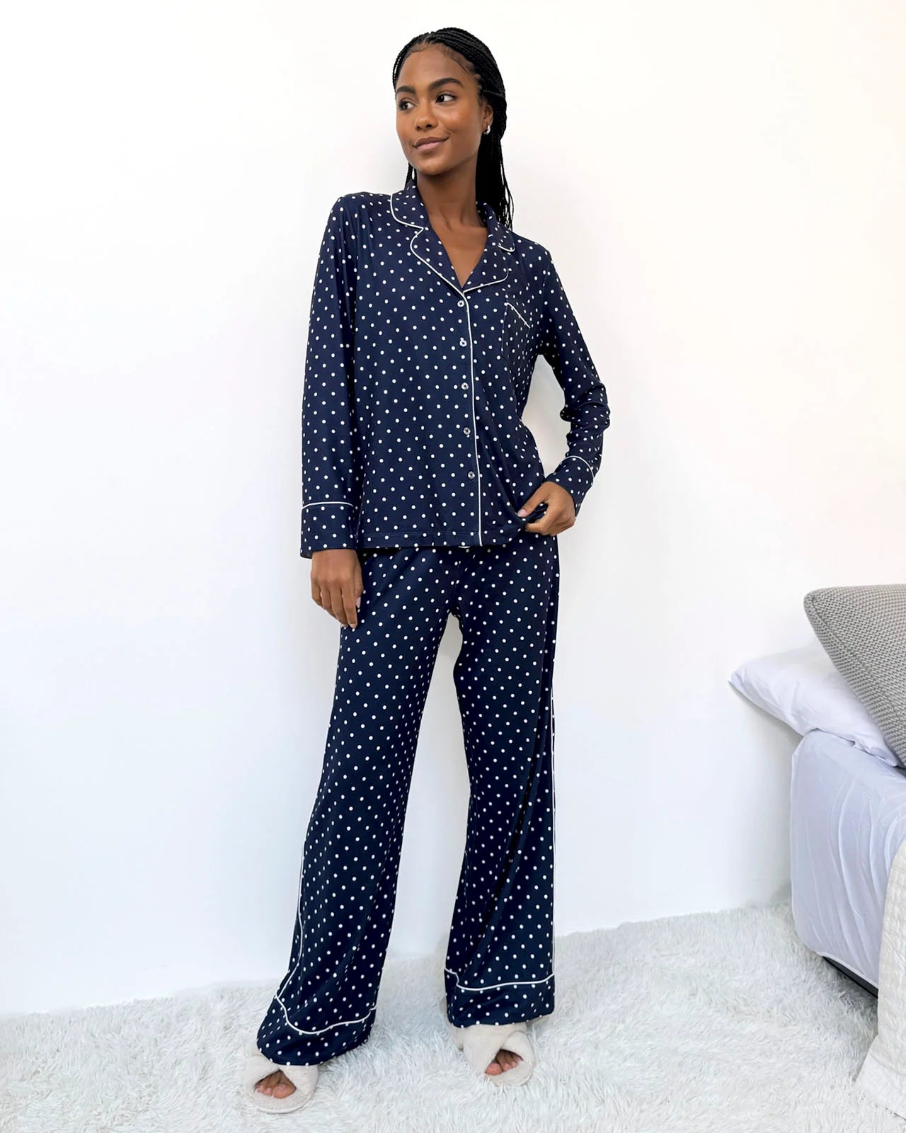 Splendid Polka Dot Flora Pj Set