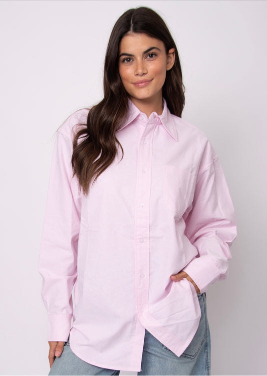 RD Style Padme Oxford Shirt Soft Pink