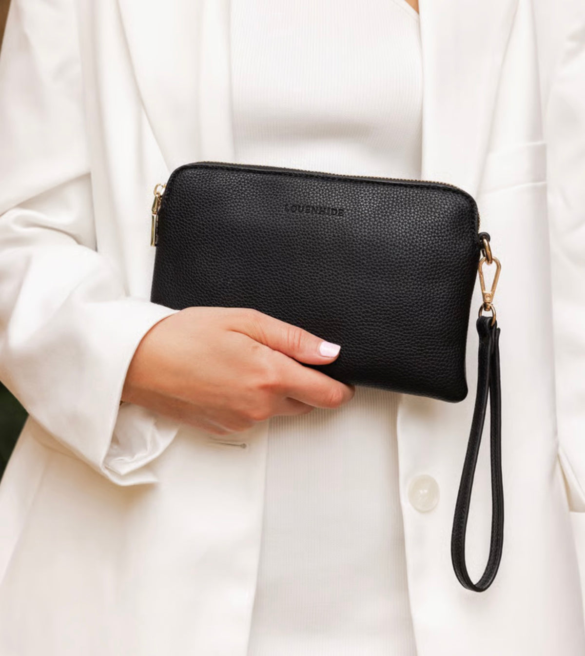 Louenhide Poppy Clutch Black