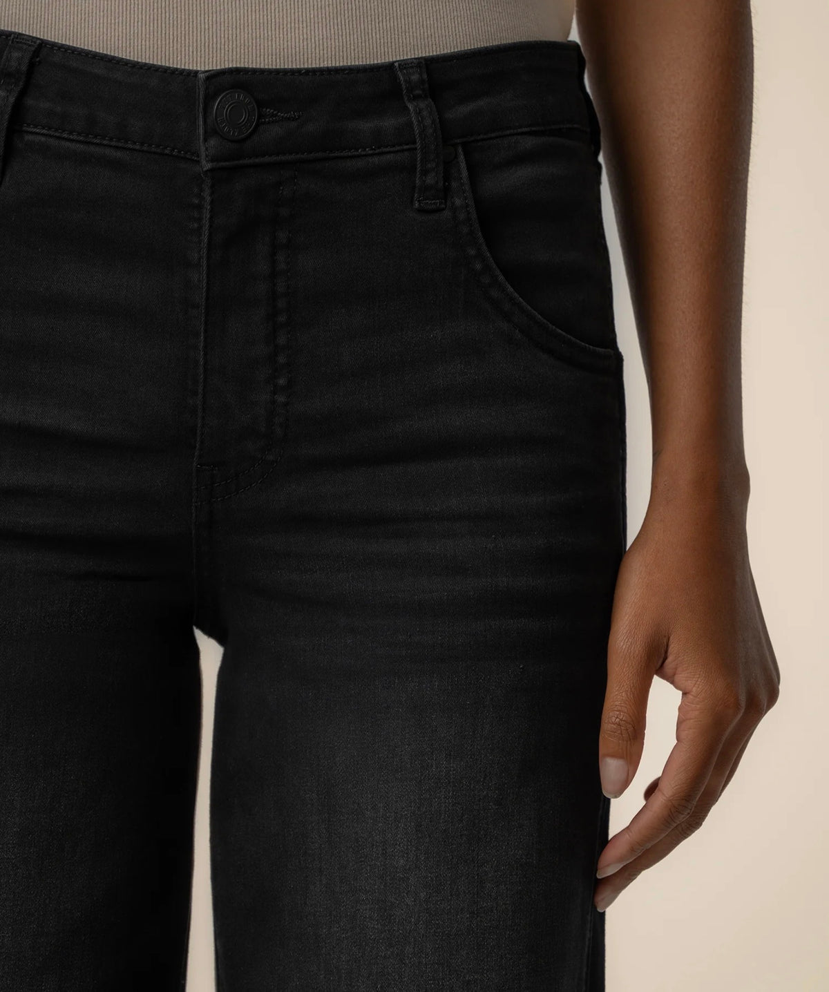Kut Jodi High Rise Straight Leg Jeans Luscious