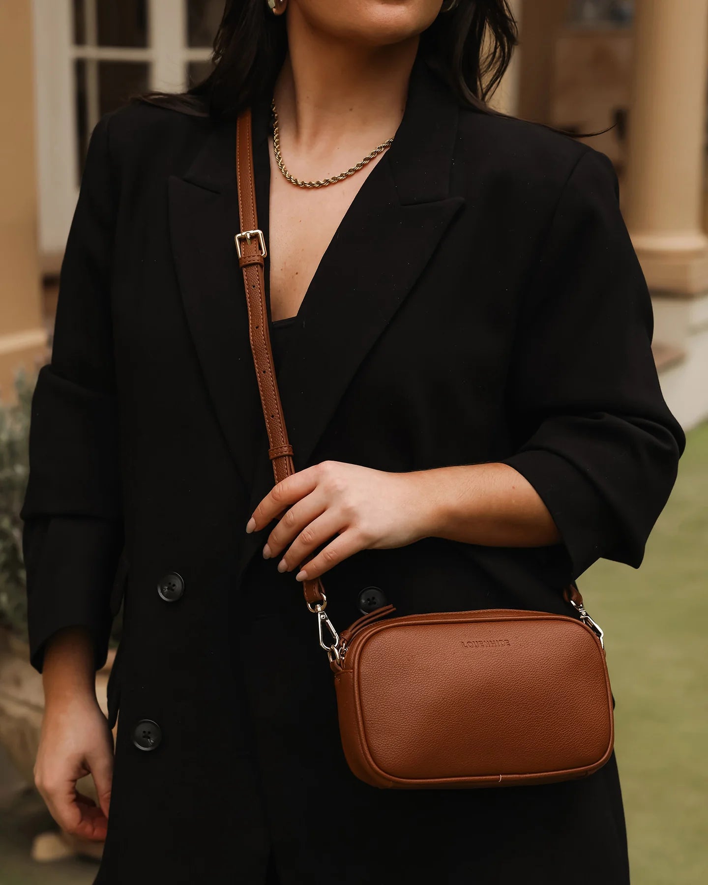 Louenhide Bianca Crossbody Bag Tan