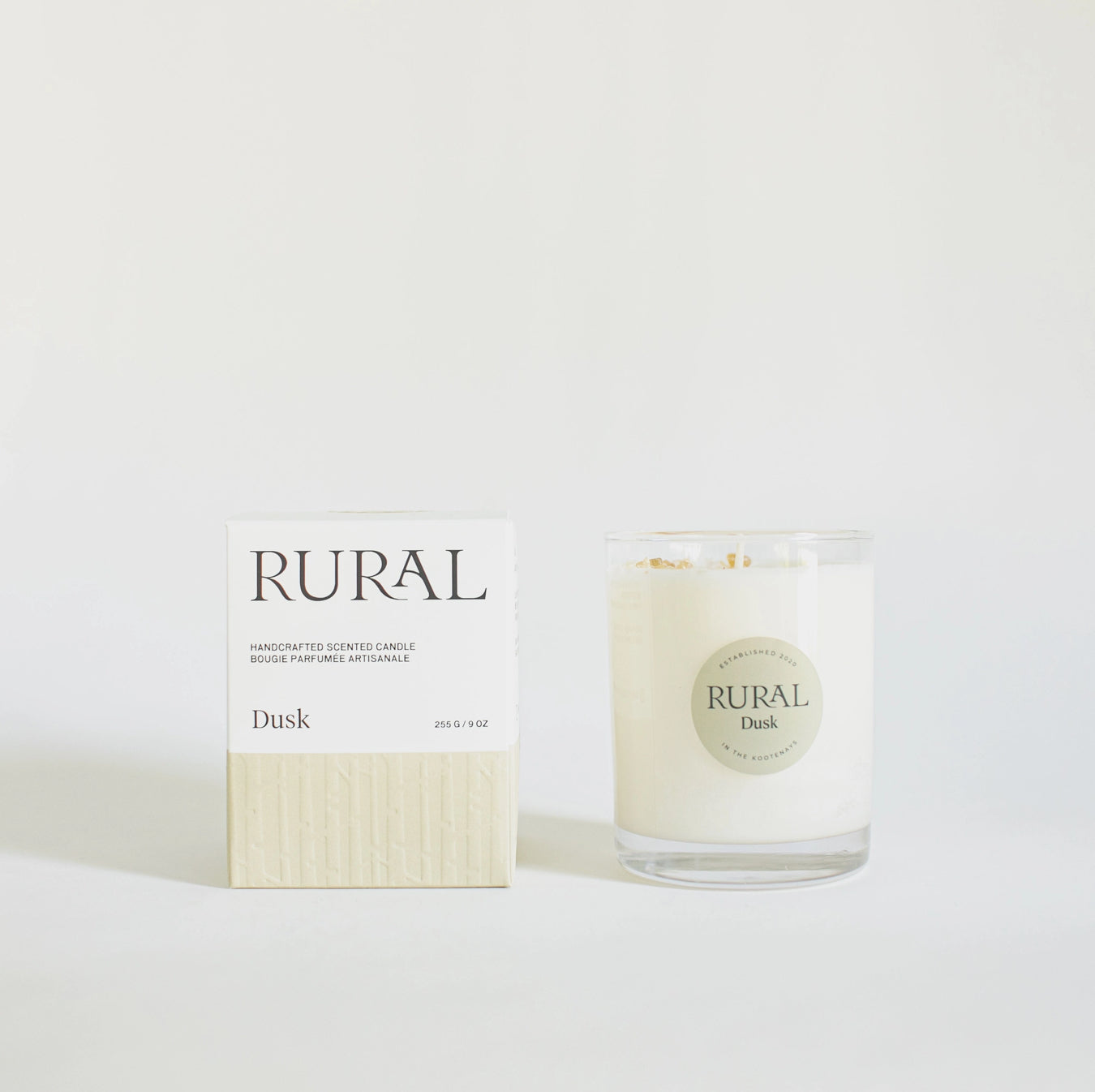 Rural Candles Dusk Gemstone Candle