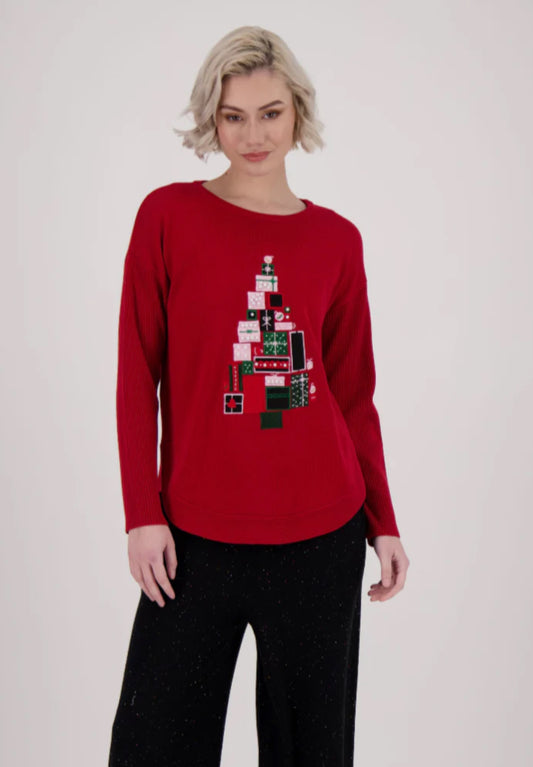 Gabby Isabella Christmas Tree Sweater