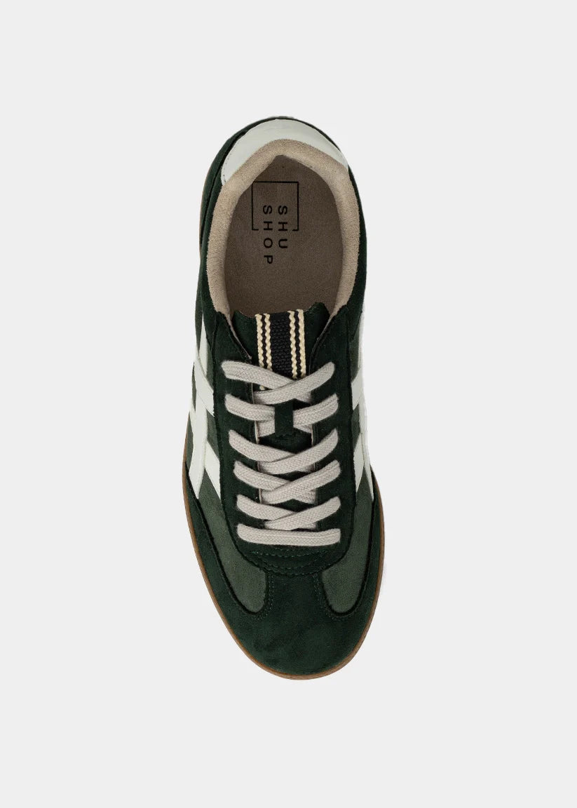 Shu Shop Sasha Sneakers Green Suede
