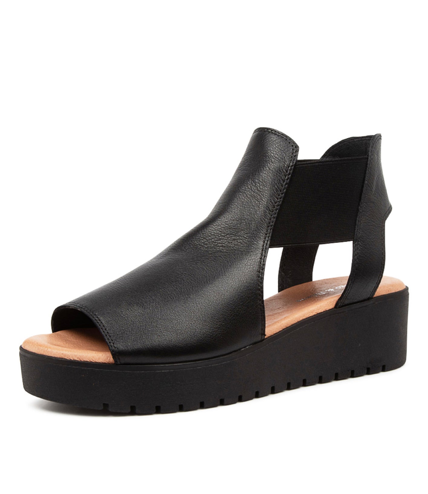 Django & Juliette Ozie Sandals Black