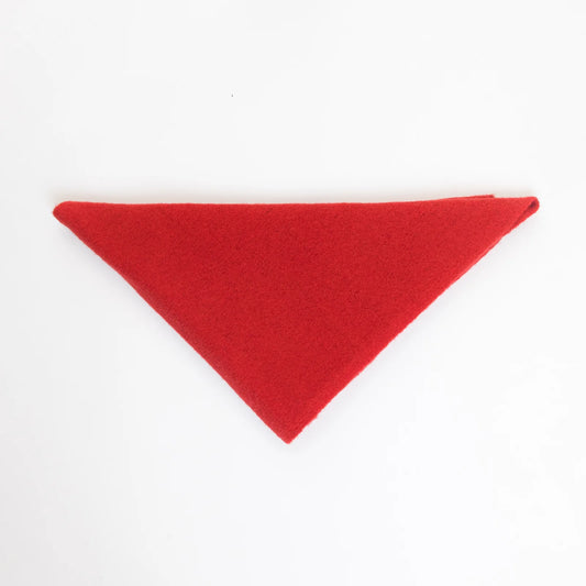 Lyla & Luxe Eco Knit Scarf Red