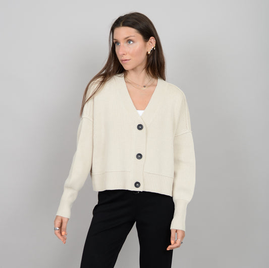 RD Style Sumire V-Neck Cardigan Beige