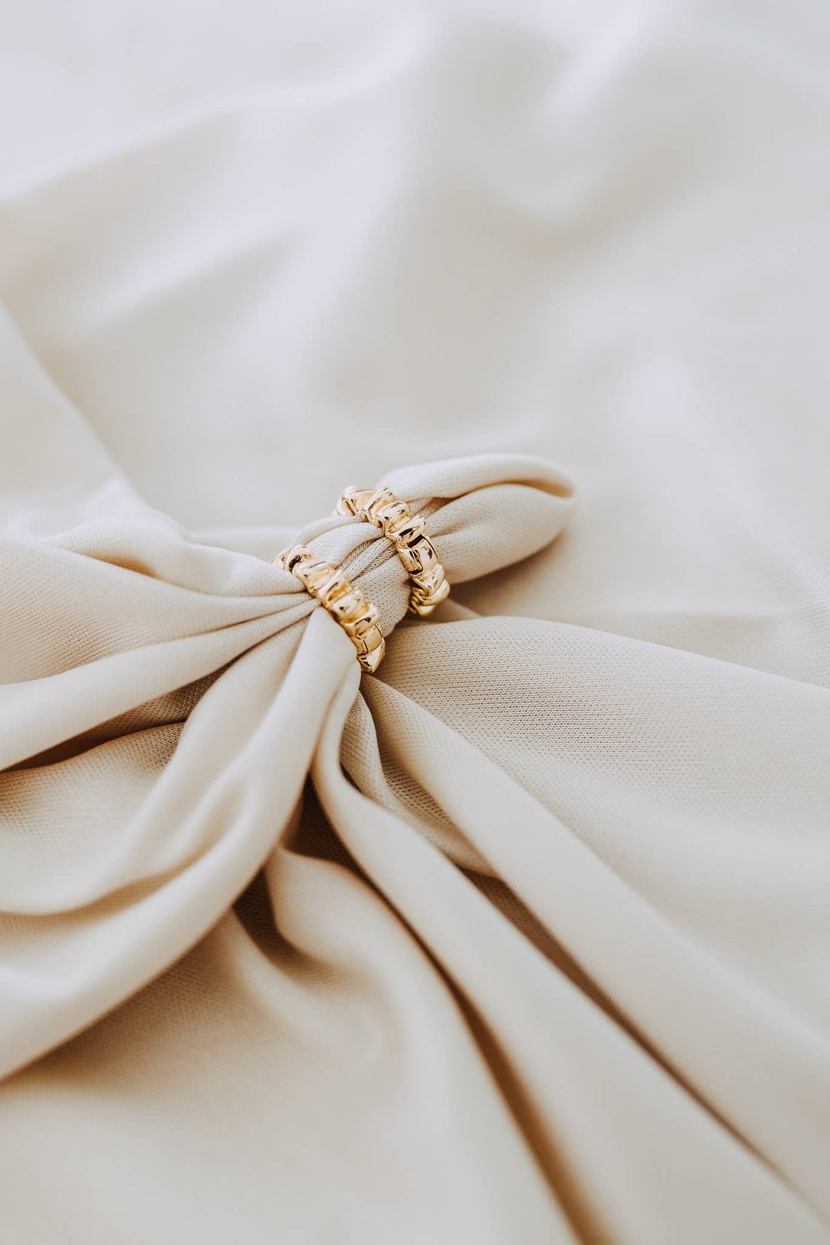 Sydney Rose Ribbon Hoops