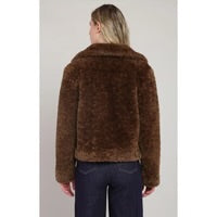 ROOM 34 FAUX FUR COAT