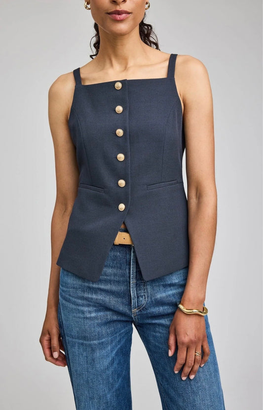 Gentle Fawn Harper Vest Navy