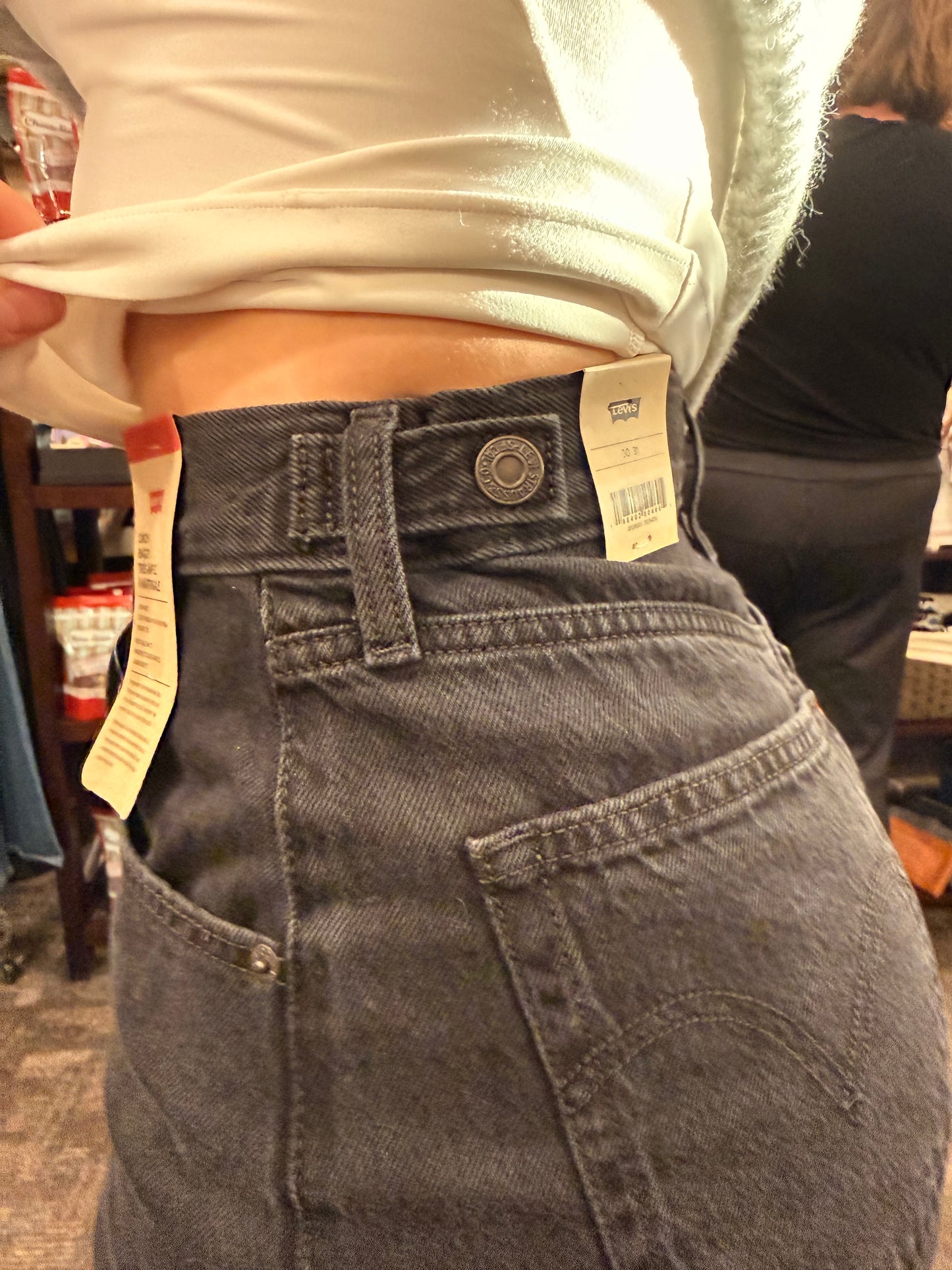 Levi’s Cinch Baggy Jeans Black