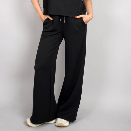 RD Style Erika Wide Leg Pants Black