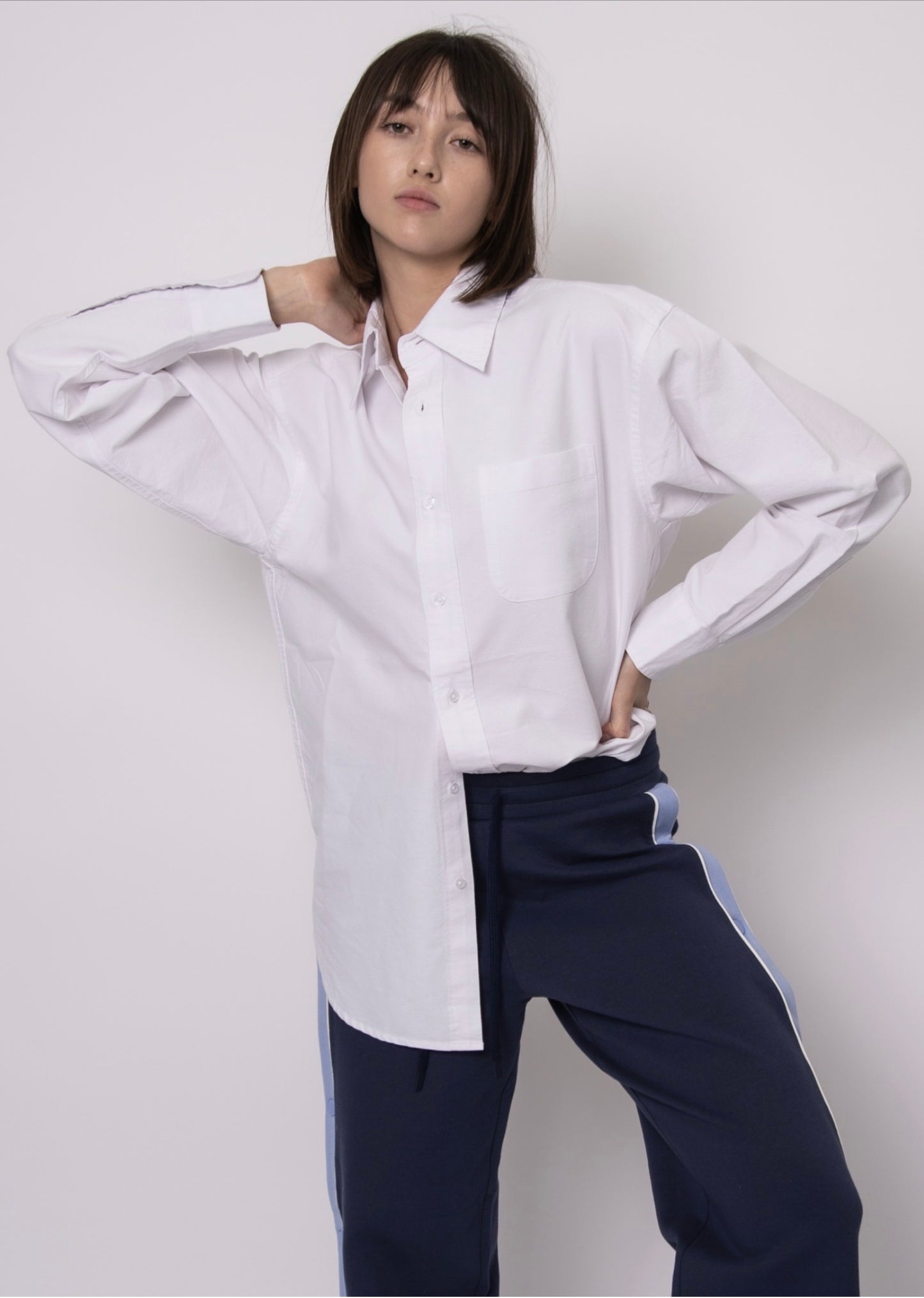 RD Style Padme Oxford Shirt White