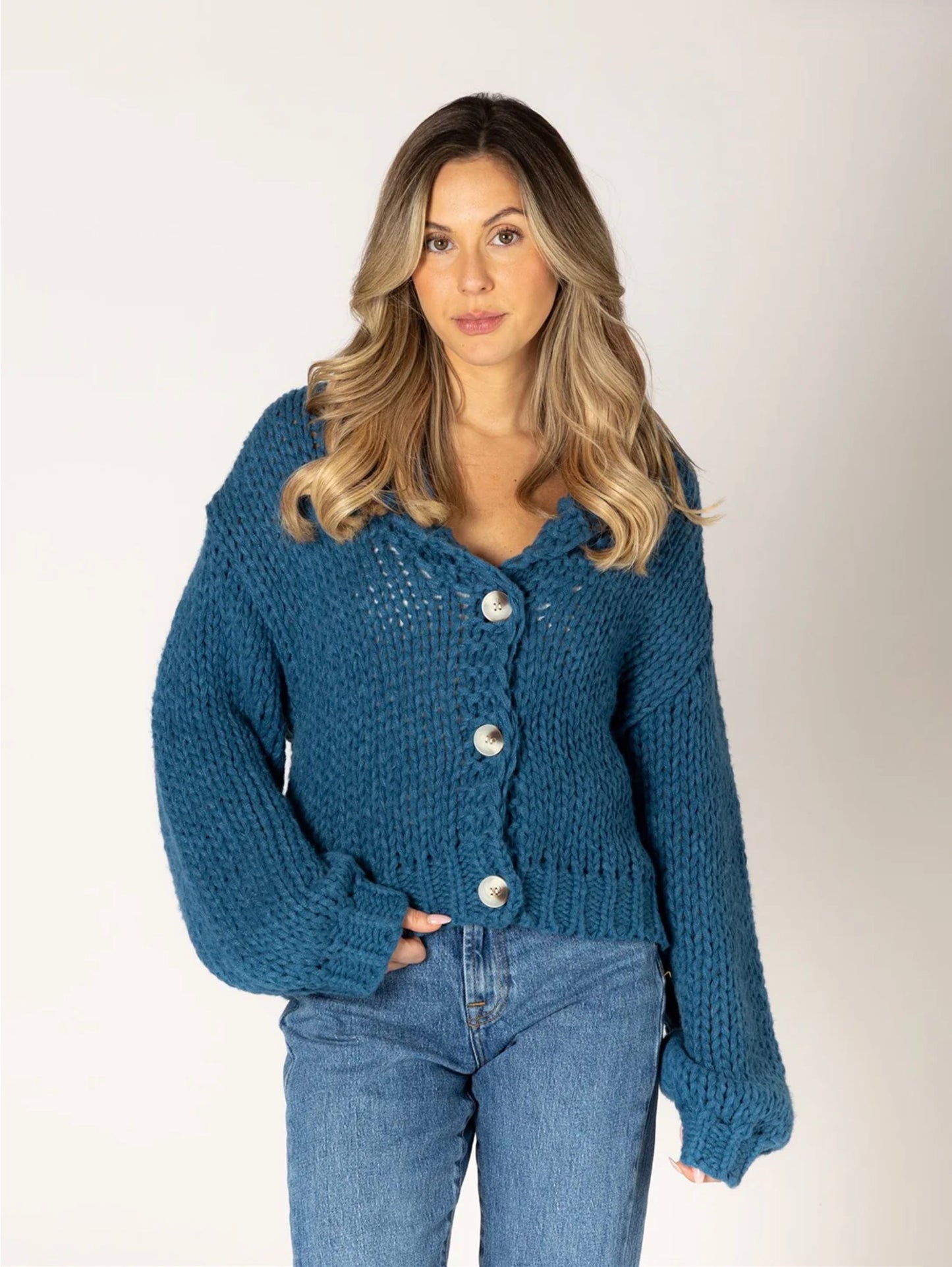 Lyla & Luxe Lillian Heart Cardigan