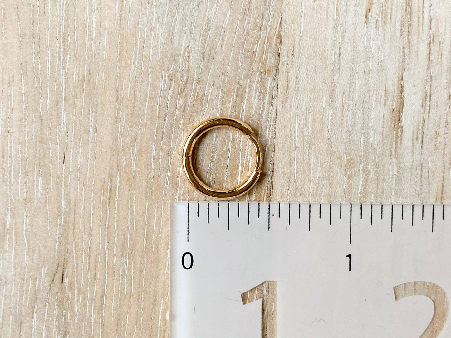 Agaveh Girl Justine Hoops Gold