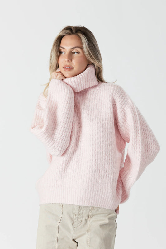 Lyla & Luxe Sahar Turtleneck Sweater