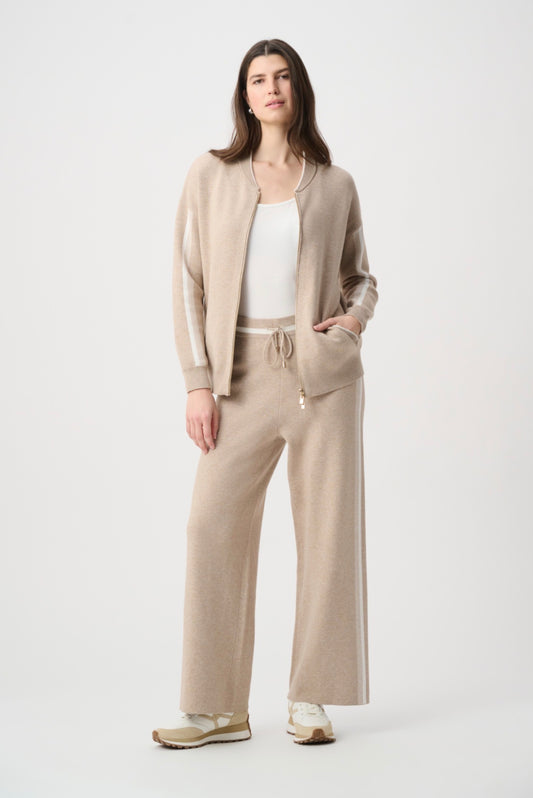 Joseph Ribkoff Striped Wide Leg Sweater Pant 264613