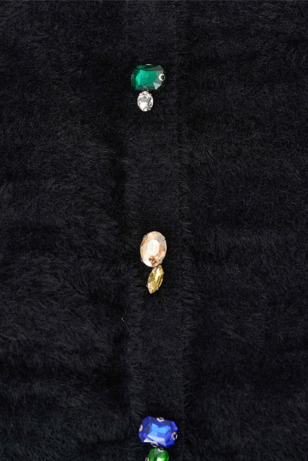 Joseph Ribkoff Bejeweled Crewneck Cardigan 264924