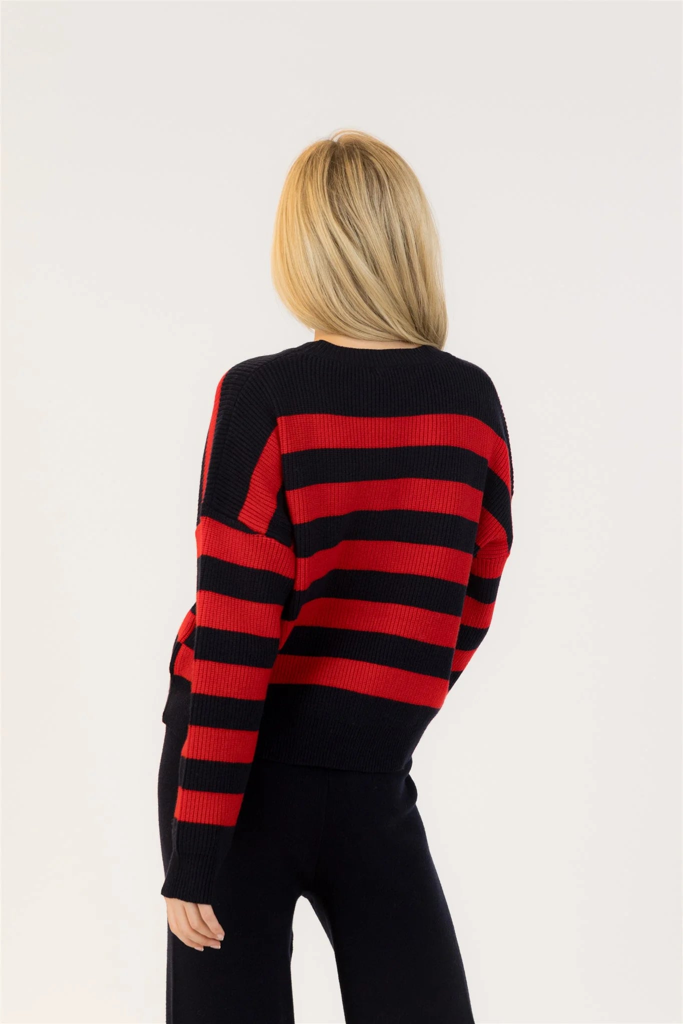 Lyla & Luxe Bobby Striped Sweater