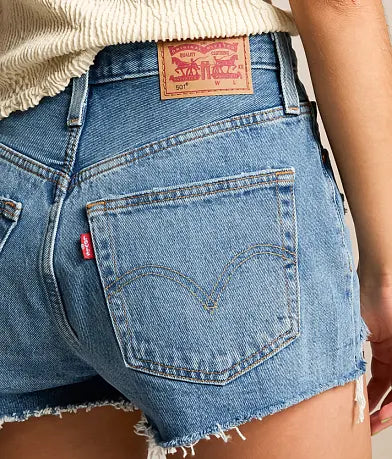 Levi’s 501 Original Shorts Med Blue