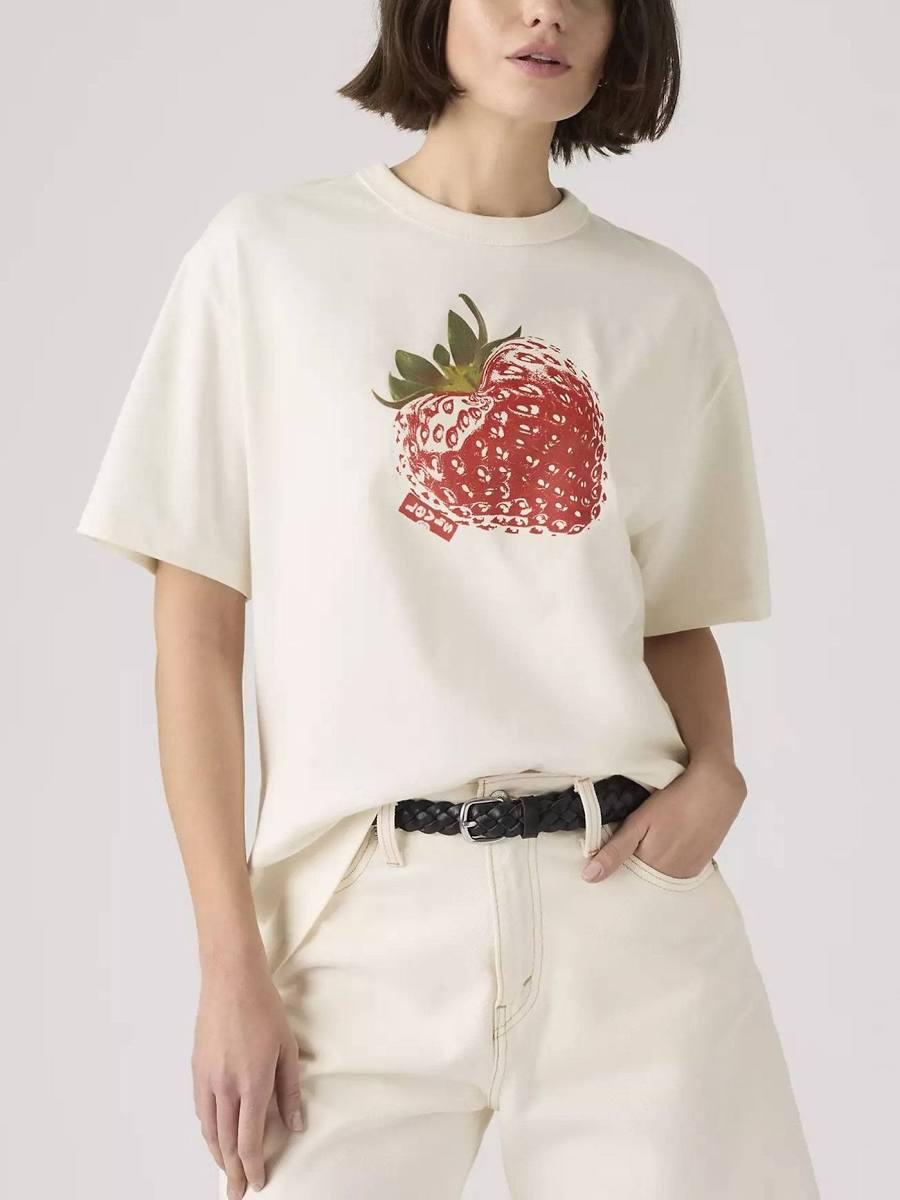 Levi’s Graphic Tabor Tee Strawberry